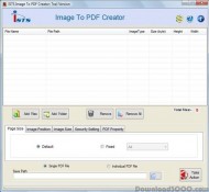 ISTS Image to PDF Creator screenshot